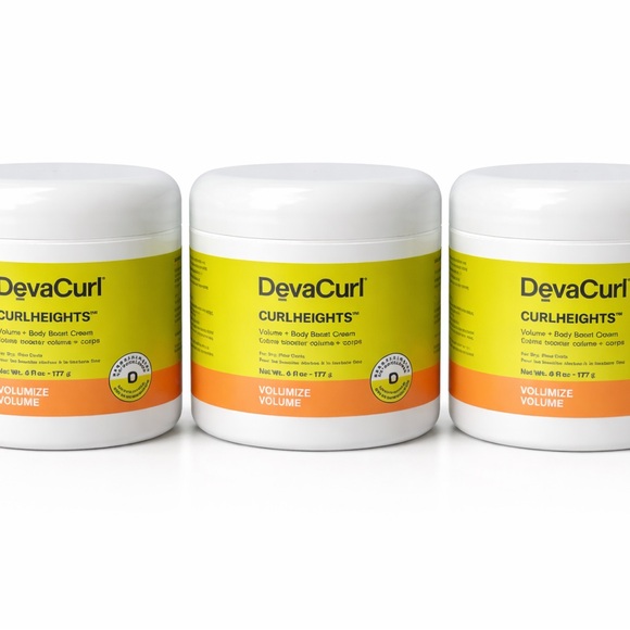DevaCurl Other - DevaCurl CurlHeights Volume Cream - Yellow and White